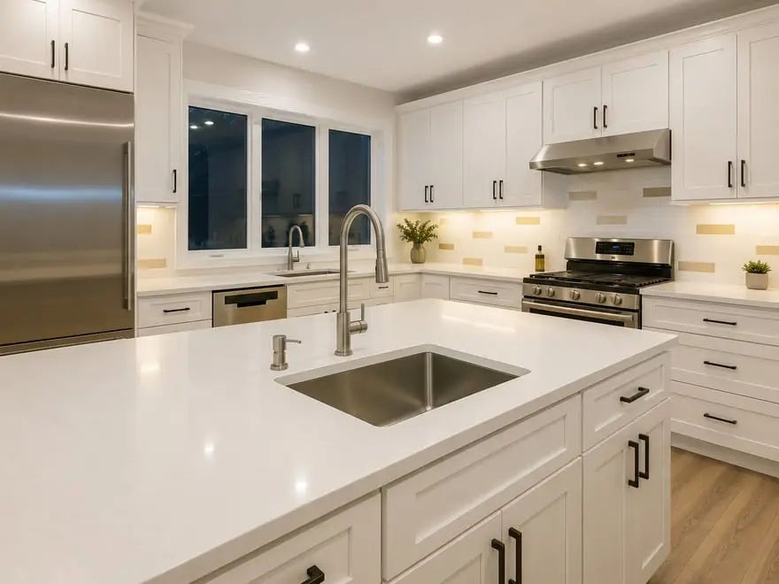 Kitchen fixtures & finishes: